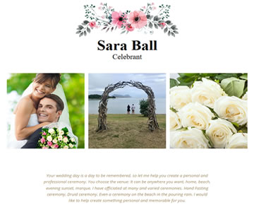 Sara Ball Celebrant